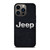 JEEP BLACK METAL LOGO iPhone 13 Pro Case Cover