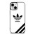 ADIDAS STRIPE BLACK iPhone 13 Mini Case Cover