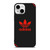 ADIDAS STRIPE RED LOGO iPhone 13 Mini Case Cover