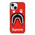 BAPE SHARK SUPREME RED iPhone 13 Mini Case Cover