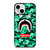 CAMO BATHING APE SUPREME GREEN iPhone 13 Mini Case Cover