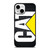 CATERPILLAR CAT METAL BLACK iPhone 13 Mini Case Cover