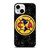 CLUB AMERICA AGUILAS FOOTBALL BLACK iPhone 13 Mini Case Cover
