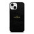 COACH NEW YORK BLACK LEATHER iPhone 13 Mini Case Cover