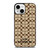 COACH NEW YORK BROWN iPhone 13 Mini Case Cover