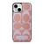 COACH NEW YORK PINK PATTERN iPhone 13 Mini Case Cover