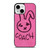 COACH NEW YORK RABBIT LEATHER PINK iPhone 13 Mini Case Cover
