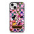 COACH PINK FLOWER MICKEY MINNIE iPhone 13 Mini Case Cover