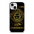 GOLDEN MEDUSA STRIPS iPhone 13 Mini Case Cover