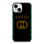GUCCI ROUND BLACK iPhone 13 Mini Case Cover