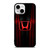 HONDA LOGO RED CARBON iPhone 13 Mini Case Cover