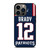 TOM BRADY NEW ENGLAND PATRIOTS NFL JERSEY iPhone 13 Pro Case Cover