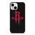 HOUSTON ROCKETS SUEDE LOGO iPhone 13 Mini Case Cover