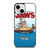 JAWS LOGO 8 BIT iPhone 13 Mini Case Cover