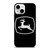 JOHN DEERE BLACK LOGO iPhone 13 Mini Case Cover