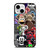 KAWS ALL CHARACTER ICON iPhone 13 Mini Case Cover
