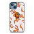 AMONG US ORANGE FLAMES iPhone 13 Case Cover