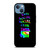 ANTI SOCIAL CLUB UNDEFEATED RAINBOW iPhone 13 Case Cover