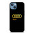 AUDI CAR GOLD LOGO iPhone 13 Case Cover