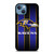 BALTIMORE RAVENS NFL STRIPE LOGO iPhone 13 Case Cover