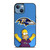 BALTIMORE RAVENS THE SIMPSON iPhone 13 Case Cover