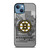 BOSTON BRUINS BEAR MASCOT NHL iPhone 13 Case Cover