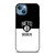 BROOKLYN NETS NBA BLACK WHITE iPhone 13 Case Cover