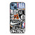 BROOKLYN NETS NBA STICKER BOMB iPhone 13 Case Cover