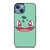 BULBASAUR POKEMON ANIME FLAT iPhone 13 Case Cover