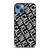 CALVIN KLEIN LOGO PATTERN iPhone 13 Case Cover