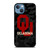 CAMO OKLAHOMA SOONERS LOGO iPhone 13 Case Cover