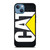 CATERPILLAR CAT METAL BLACK iPhone 13 Case Cover