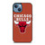 CHICAGO BULLS BASKETBALL EMBOSS iPhone 13 Case Cover