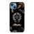 CHROME HEARTS METAL LOGO iPhone 13 Case Cover