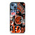 CINCINNATI BENGALS NFL STICKER BOMB iPhone 13 Case Cover
