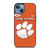 CLEMSON TIGERS CLAWS iPhone 13 Case Cover