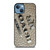COACH NEW YORK LOGO ON LEATHER iPhone 13 Case Cover