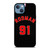 DENNIS RODMAN CHICAGO BULLS iPhone 13 Case Cover