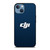 DJI DRONE CAMERA BLUE CARBON iPhone 13 Case Cover