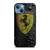FERRARI DROP WATER BLACK iPhone 13 Case Cover