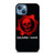 GEARS OF WAR GAME SKULL iPhone 13 Case Cover