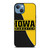 IOWA HAWKEYES UNIVERSITY FOOTBALL iPhone 13 Case Cover