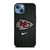 KANSAS CITY CHIEFS NFL NIKE iPhone 13 Case Cover