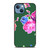 KATE SPADE NEW YORK GREEN FLORAL iPhone 13 Case Cover