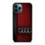 AUDI CAR RED LEATHER iPhone 12 Pro Max Case Cover