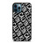 CALVIN KLEIN LOGO PATTERN iPhone 12 Pro Max Case Cover