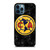 CLUB AMERICA AGUILAS FOOTBALL BLACK iPhone 12 Pro Max Case Cover