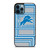 DETROIT LIONS LINE iPhone 12 Pro Max Case Cover
