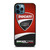 DUCATI CORSE LOGO CARBON iPhone 12 Pro Max Case Cover
