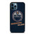EDMONTON OILERS LOGO BLUE SUEDE iPhone 12 Pro Max Case Cover